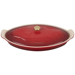 Le+Creuset+Heritage+Stoneware+Oval+Fish+Baker%2C+1.7qt.