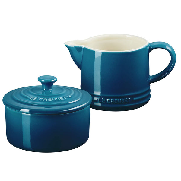 http://discovergourmet.com/cdn/shop/products/Le-Creuset-Signature-Cream-_-Sugar-Set-Deep-Teal-1-Discover-Gourmet_grande.jpg?v=1673988600