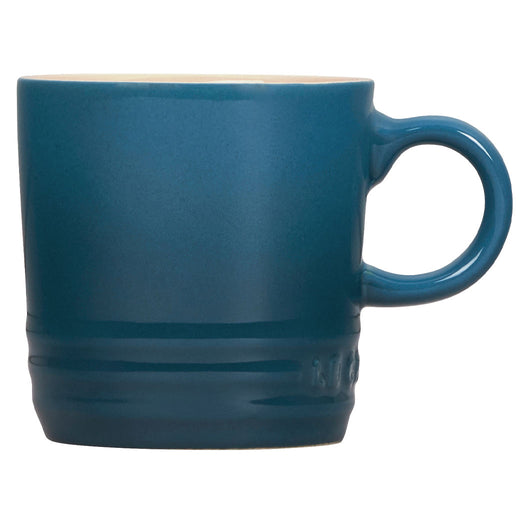 Le Creuset Stoneware Espresso Mug, 3 oz. - Deep Teal | Discover Gourmet
