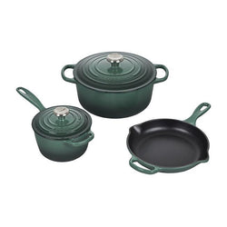 Le+Creuset+5-Piece+Signature+Enameled+Cast+Iron+Set+-+Discover+Gourmet