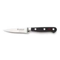 Wusthof Classic Fully Serrated Paring Knife - 3.5″ - Discover Gourmet