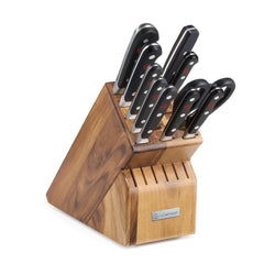Wusthof+Classic+11-piece+Knife+Block+Set+-+Acacia+-+Discover+Gourmet