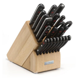 Wusthof+Gourmet+23-piece+Knife+Block+Set+-+Beechwood