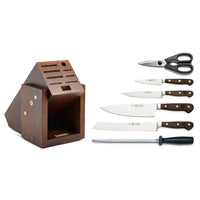 Wusthof Crafter 7-piece Knife Block Set