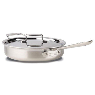 All-Clad d5 Brushed Stainless Sauté Pan - Discover Gourmet