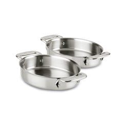 All-Clad+Stainless+Oval+Bakers%2C+set+of+two+-+Discover+Gourmet