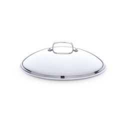 Heritage+Steel+Stainless+Steel+Domed+Lid+-+13.5%E2%80%B3+-+Discover+Gourmet