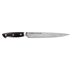 KRAMER+by+ZWILLING+Damascus+Stainless+Carving+Knife+-+9%E2%80%B3+-+Discover+Gourmet