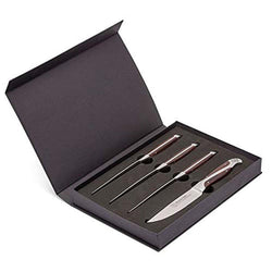 Hammer+Stahl+4-Piece+5%E2%80%B3+Robust+Steak+Knife+Set+-+Discover+Gourmet