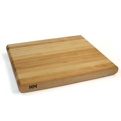 ICON+Edge+Grain+Chopping+Block+with+Silicone+Non-Slip+Feet+-+Discover+Gourmet