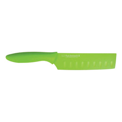 Kai+Pure+Komachi+2+Nakiri+5.5%E2%80%B3+w%2FSheath+%28Green%29+-+Discover+Gourmet