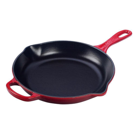 Le Creuset 10.25 Square Signature Cast Iron Grill Skillet | Sea Salt