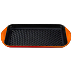 Le+Creuset+Signature+Cast+Iron+Double+Burner+Skinny+Grill+-+Discover+Gourmet