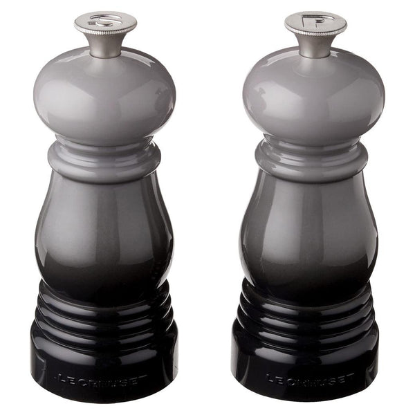 Le Creuset Salt and Pepper Mill Set - Black & White