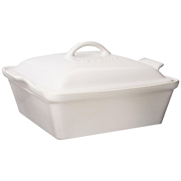 Le Creuset France Stoneware White 9 x 13 Rectangle 4.5 Qt. Baking Dish 08.37