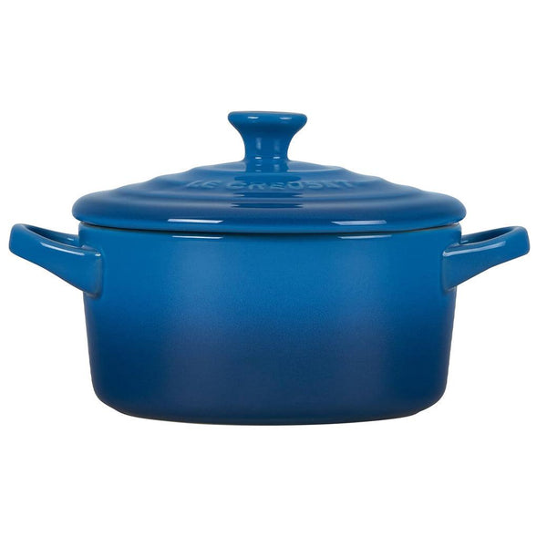 5 Quart Round Enamel Cast Iron Covered Dutch Oven Cobalt Blue 10 inch Crock  Pot