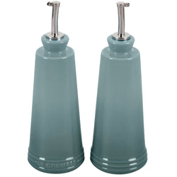Le+Creuset+Signature+Oil+and+Vinegar+Set+-+Sea+Salt