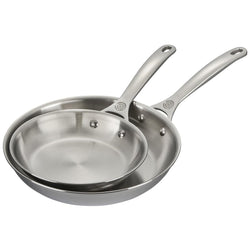 Le+Creuset+2+Piece+Set+%288%E2%80%B3+Fry+Pan+%26+10%E2%80%B3+Fry+Pan%29+-+Discover+Gourmet