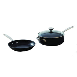 Le+Creuset+Toughened+Nonstick+PRO+3+Piece+Set+-+Discover+Gourmet