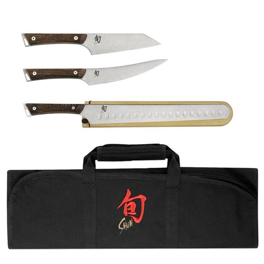 Shun Kanso 4 Piece BBQ Knife Set - Discover Gourmet