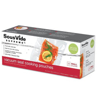 SousVide Supreme Vacuum Seal Cooking Pouches, 1 Quart/0.95 Liter, 25 qty. - Discover Gourmet