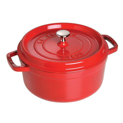 Staub+Cast+Iron+4-qt+Round+Cocotte+-+Discover+Gourmet