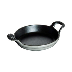 Staub+Cast+Iron+6%E2%80%B3+Round+Gratin+Baking+Dish+-+Discover+Gourmet
