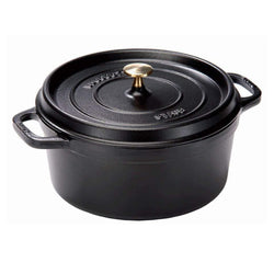 Staub+Cast+Iron+7-qt+Round+Cocotte+-+Discover+Gourmet