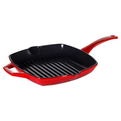 Swiss+Diamond+-+Cast+Iron+Square+Grill+-+10.25%E2%80%B3+x+10.25%E2%80%B3+-+Discover+Gourmet