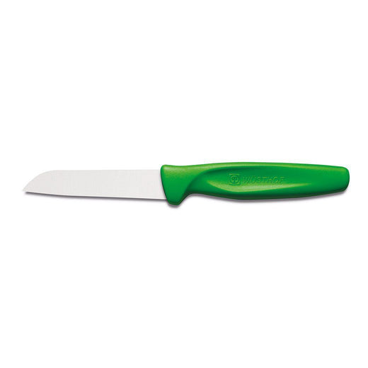 Wusthof Paring & Peeling Knives Green Wusthof Zest 3" Flat Cut Paring Knife JL-Hufford