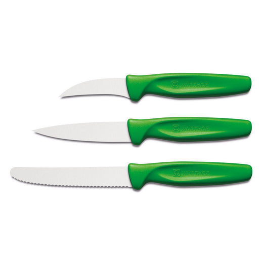 Wusthof Paring & Peeling Knives Green Wusthof Zest 3-piece Paring Knife Set JL-Hufford