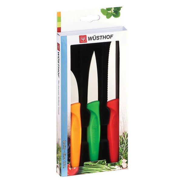 Wusthof Zest 3-piece Paring Knife Set