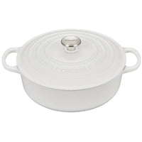 Le Creuset  6.75 qt Signature Cast Iron Wide Round Dutch Oven