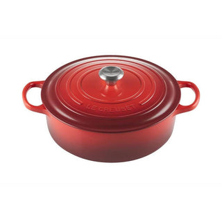 Le Creuset  6.75 qt Signature Cast Iron Wide Round Dutch Oven