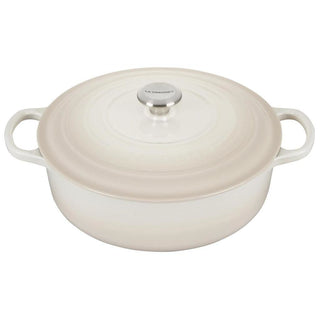 Le Creuset  6.75 qt Signature Cast Iron Wide Round Dutch Oven