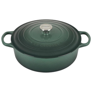 Le Creuset  6.75 qt Signature Cast Iron Wide Round Dutch Oven