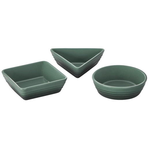 Le Creuset Stoneware Set of 3 Tapas Dishes