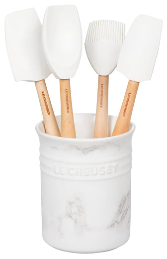 Le Creuset Craft Series 5-Piece Utensil Set with Crock