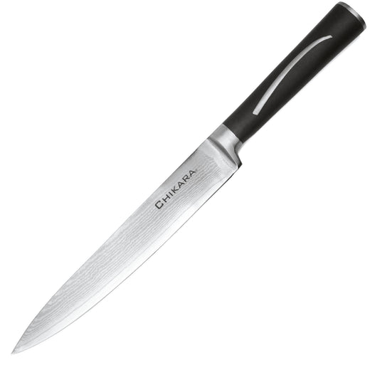 Ginsu Forged Damascus 8″ Slicer - Discover Gourmet