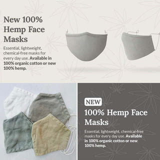 Delilah Home 100% Organic Hemp Essential Masks