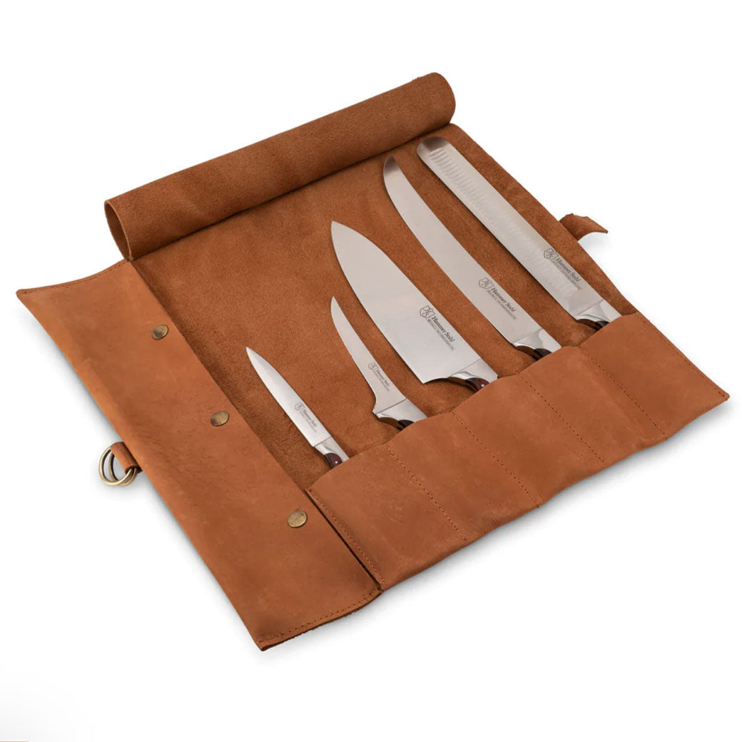 Zebra Wood, 6-Piece BBQ Knife Set, Fully Forged Stainless Steel Grilling  Utensils Including Brisket Knife, Butcher Knife, Chef's Knife, Boning  Knife