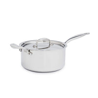 Heritage Steel 5-ply Stainless Saucepan with Lid