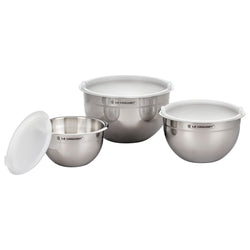 Le+Creuset+Set+of+3+Stainless+Steel+Mixing+Bowls+with+Lids