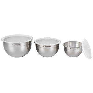 Tovolo 4-Piece Stainless Steel Mixing Bowl Set in the Kitchen