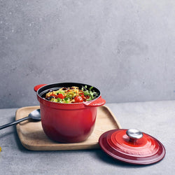 Le+Creuset+2.25+qt+Rice+Pot+with+Stoneware+Insert+-+Discover+Gourmet