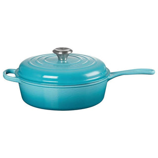 Le Creuset 5-Piece Signature Cookware Set with Stainless Steel Knobs |  Caribbean Blue