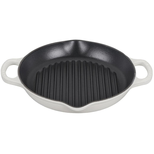 Le Creuset Signature 9.75″ Deep Round Grill Pan - Discover Gourmet