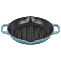 Le Creuset Signature 9.75″ Deep Round Grill Pan - Discover Gourmet