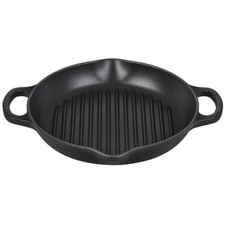 Le Creuset Signature 9.75″ Deep Round Grill Pan - Discover Gourmet