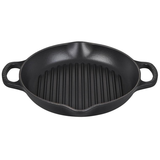 Le Creuset Signature 9.75″ Deep Round Grill Pan - Discover Gourmet